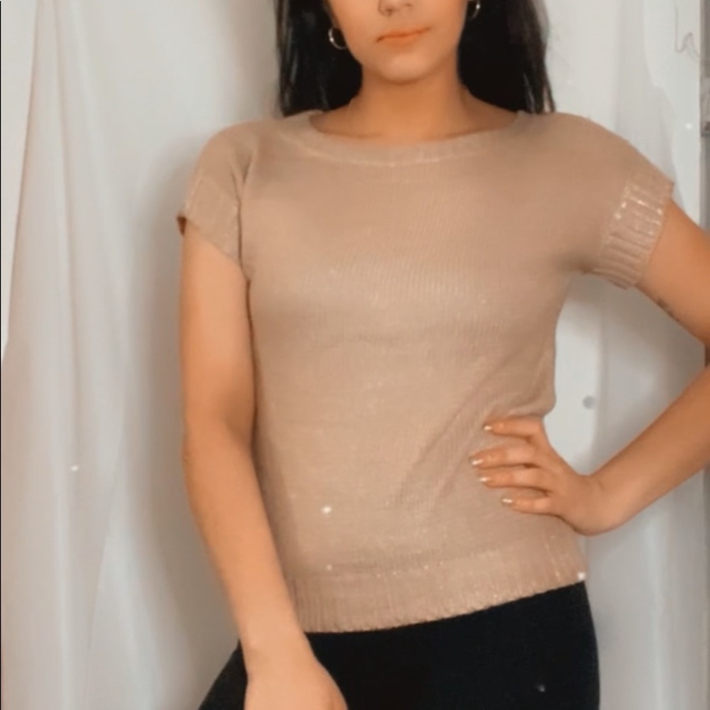Cute knitted sweatshirt